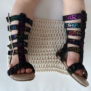 Monkey Feet sandals size 18-24 months